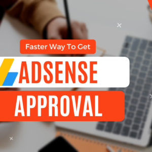 Illustration representing a streamlined process for faster AdSense approval, emphasizing quality content and user-friendly navigation.