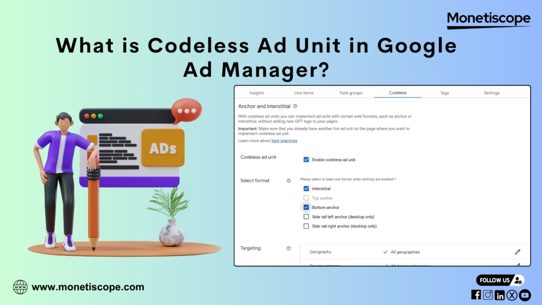 What is Codeless Ad Unit in Google Ad Manager?