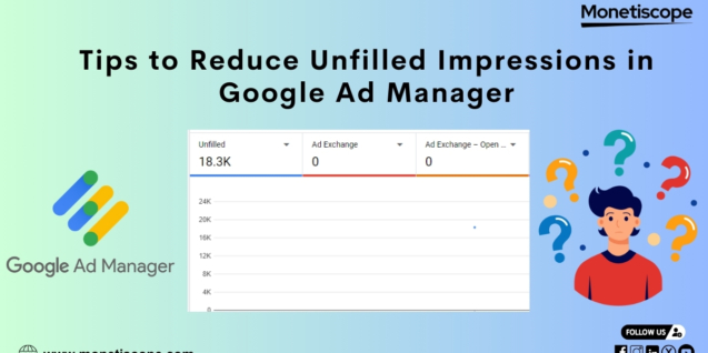 Getting High Unfilled Impressions in Ad Manager: Methods and Solutions to Improve Fill Rate