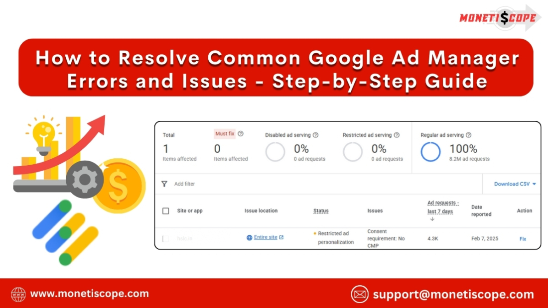 How to Resolve Common Google Ad Manager Errors and Issues