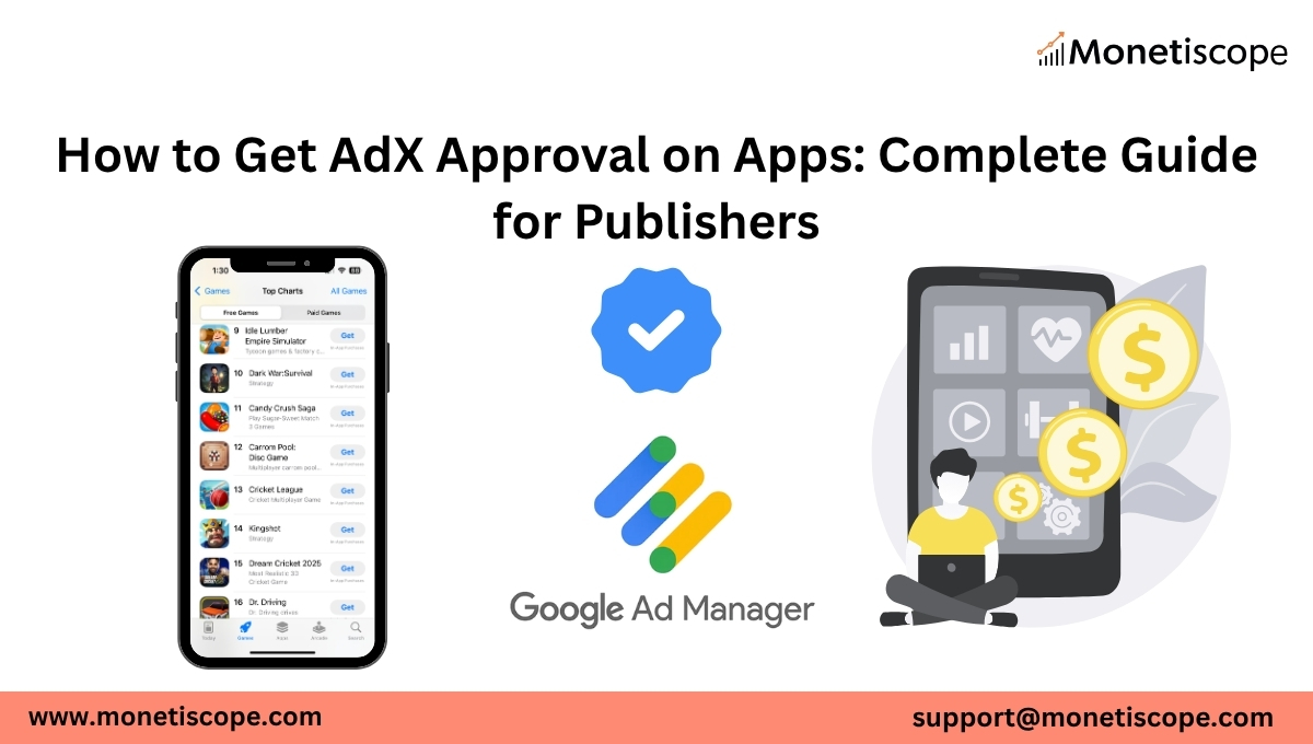 Get AdX approval on apps