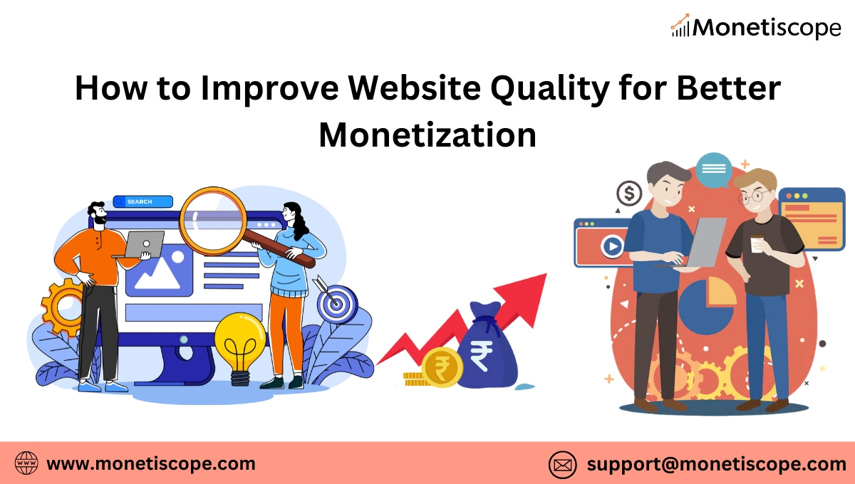 How to Improve Website Quality for Better Monetization