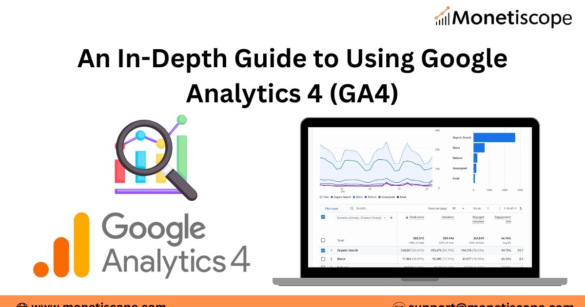 An In-Depth Guide to Using Google Analytics 4 (GA4) – Features, Setup & Tips