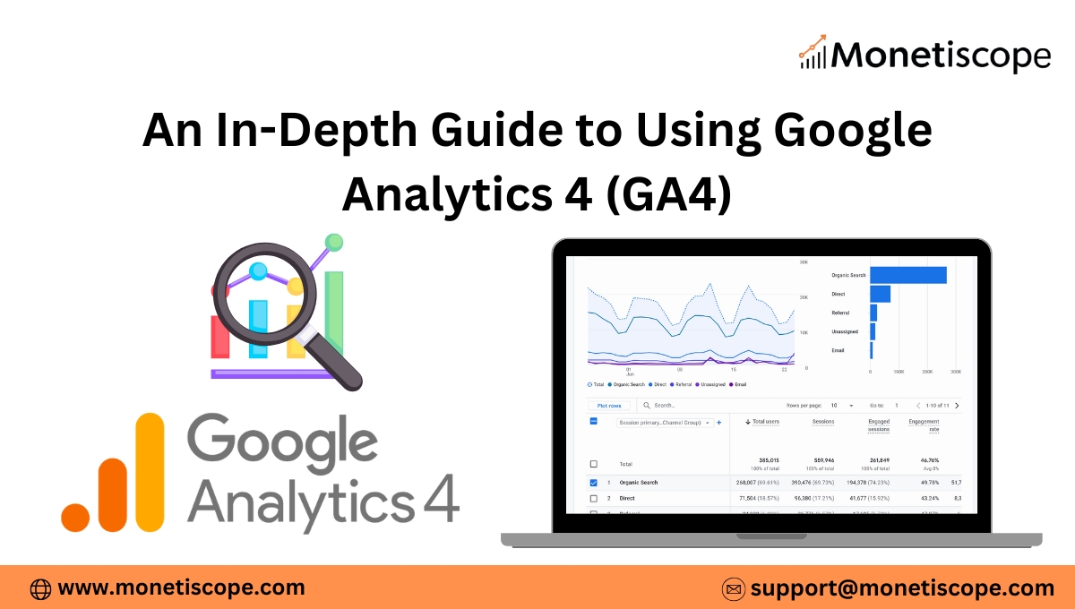An In-Depth Guide to Using Google Analytics 4 (GA4) – Features, Setup & Tips
