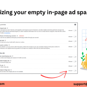 Optimizing your empty in-page ad spaces New Adsense Update 2025