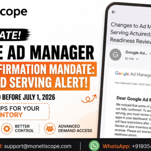 WARNING: Skipping Your Google Ad Manager App Confirmation Will Completely Destroy Your Revenue