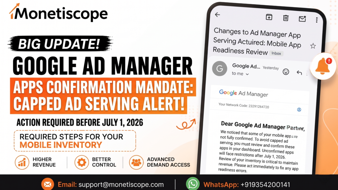 WARNING: Skipping Your Google Ad Manager App Confirmation Will Completely Destroy Your Revenue