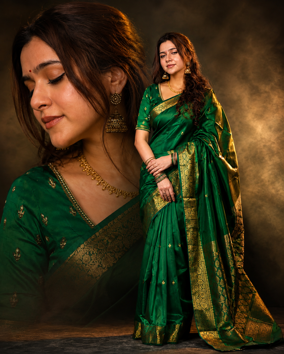 Traditional Indian Saree Concept