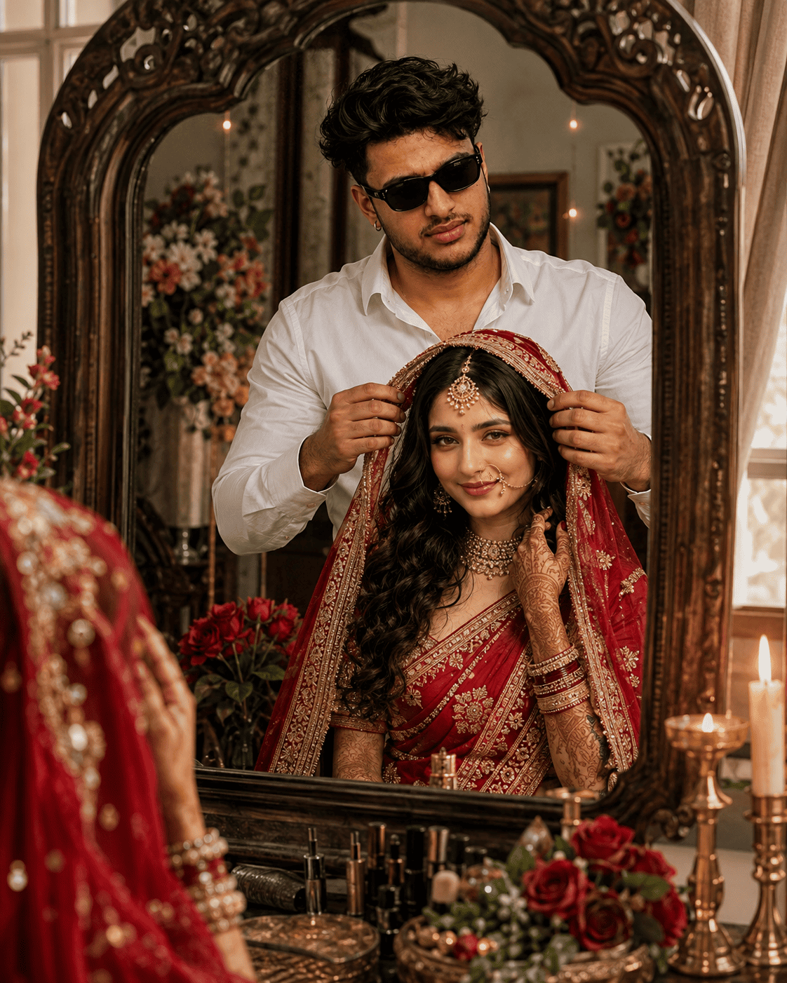 Traditional Indian Wedding Photography Prompt