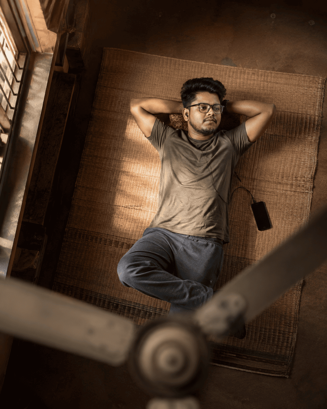 Rustic Room Overhead Photo Prompt