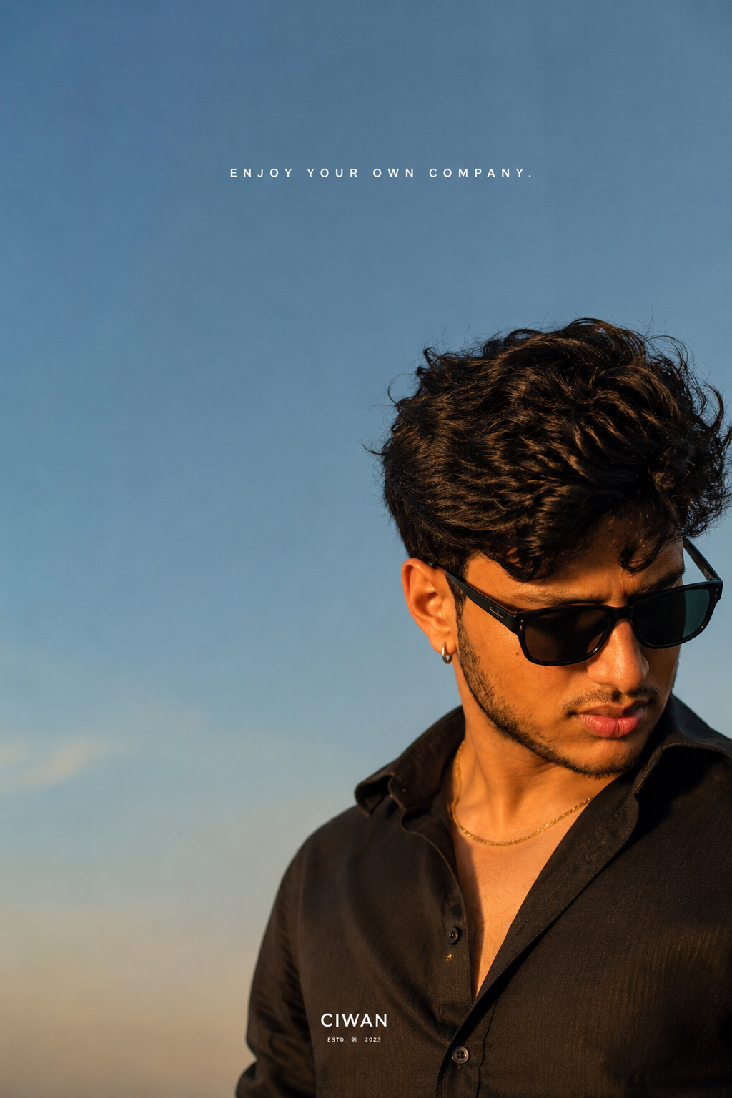 Minimalist Editorial Fashion Portrait AI Photo Editing Prompt