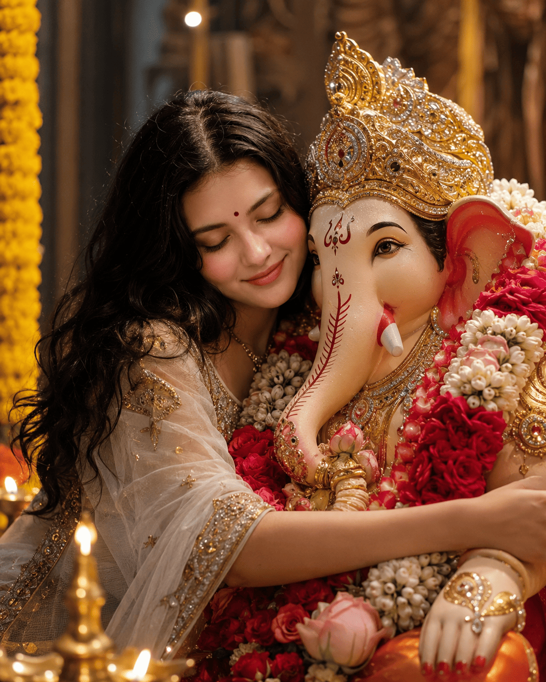 Ganesh Chaturthi AI Image Prompt