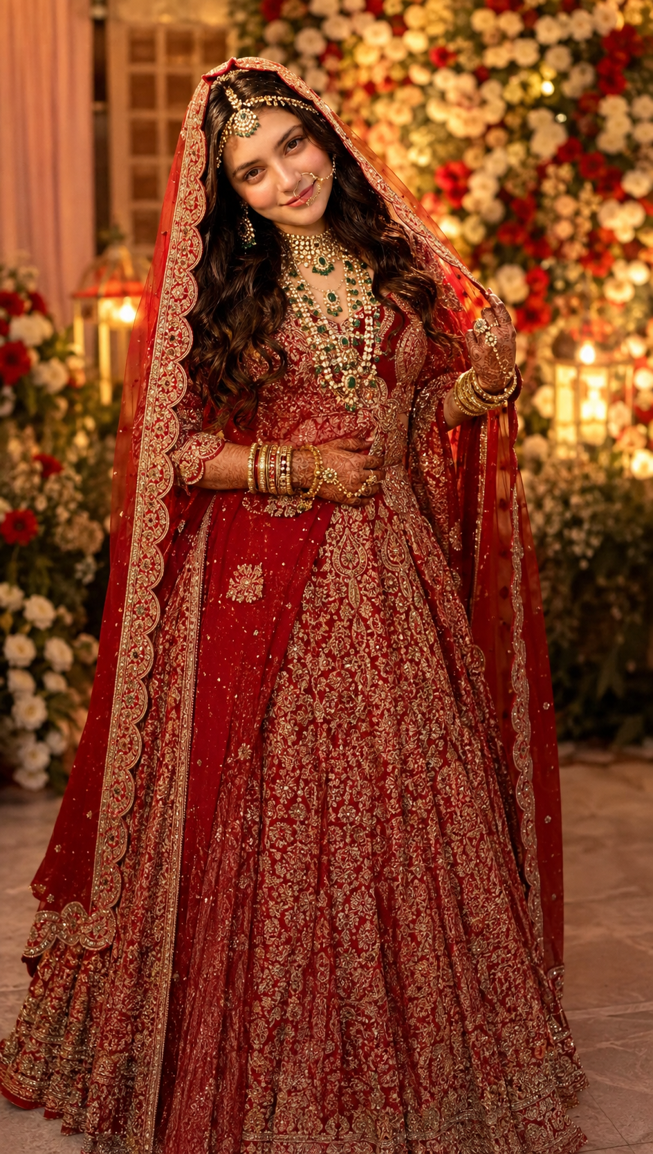 AI Indian Bridal Portrait Prompt