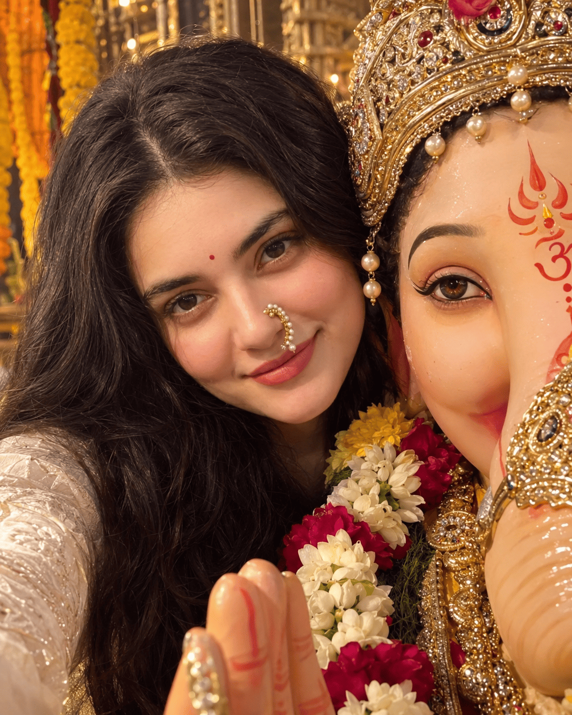 The Perfect Ganesh Chaturthi AI Photo Prompt for girl