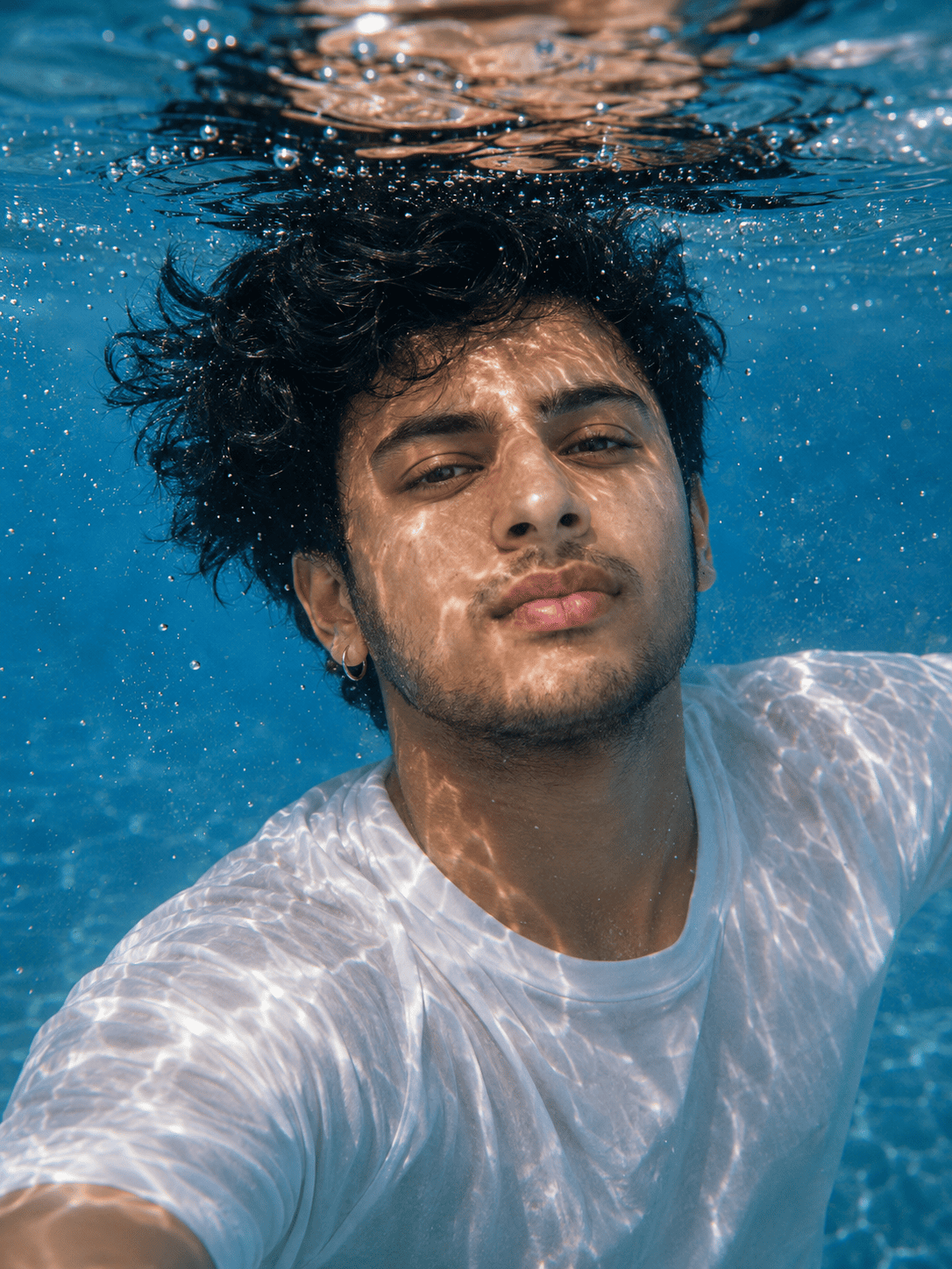 Underwater Boy AI Photo Prompt