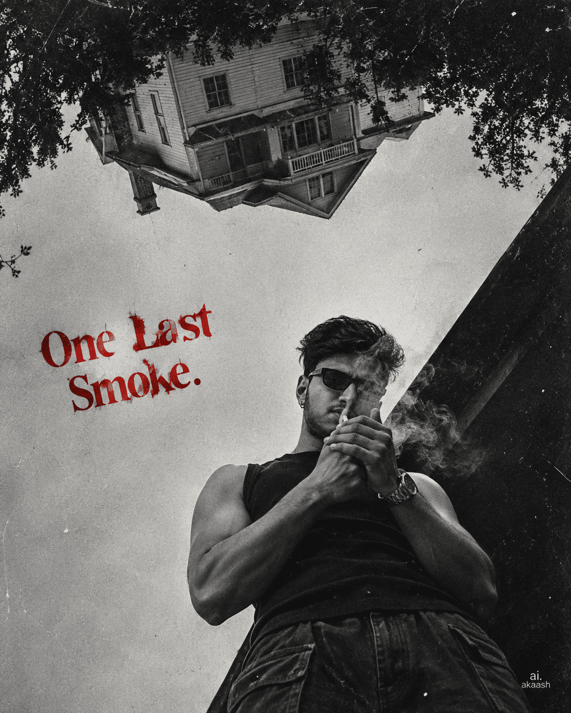 One Last Smoke Cinematic Poster Prompt