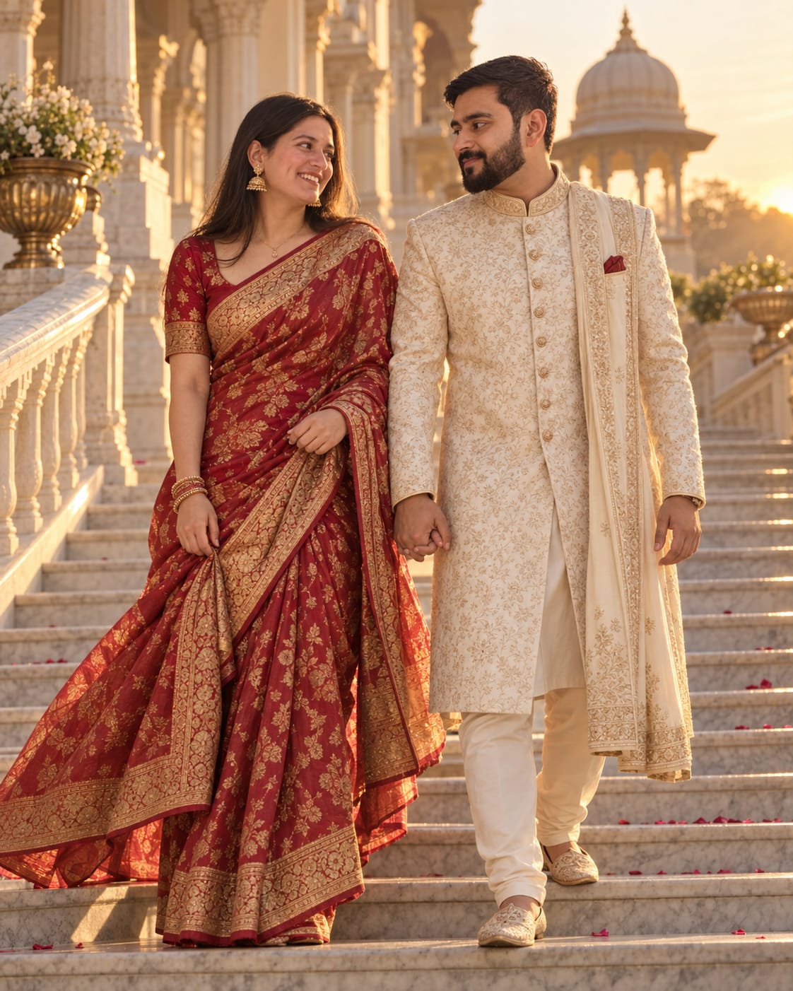 Traditional Couple Wedding Photo Prompt
