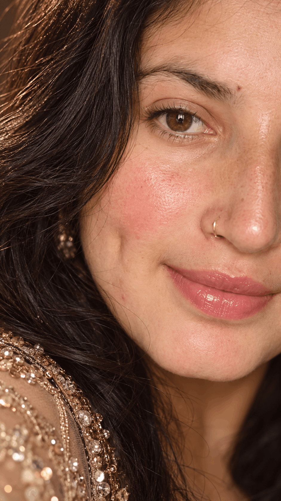 Golden Glow Beauty Portrait