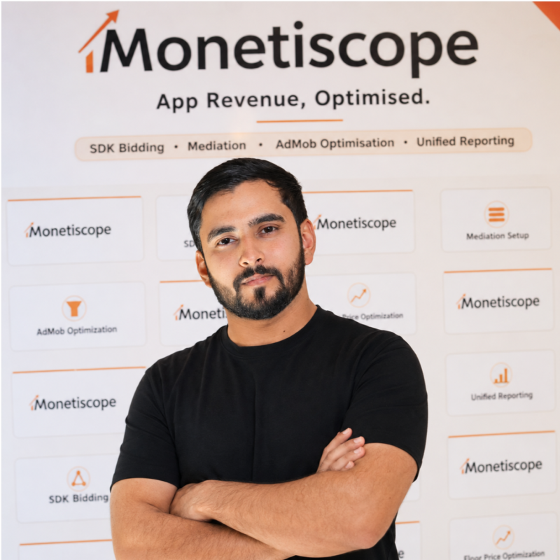 Gaurang Sharma, Co-Founder of Monetiscope
